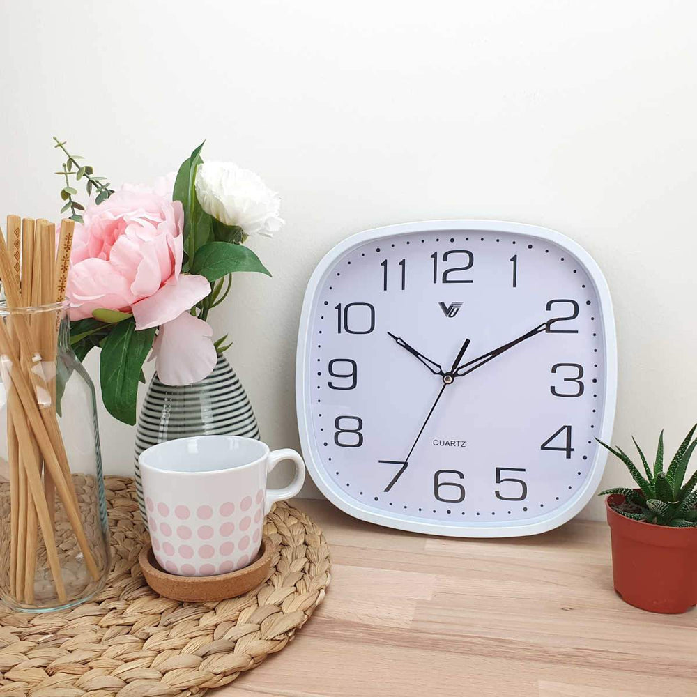 Victory Isaac Wall Clock White 25cm CWH 6559White 2