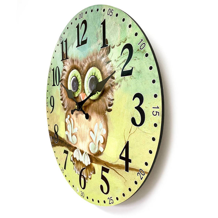Victory Owl Wall Clock 34cm CBA-423E 2