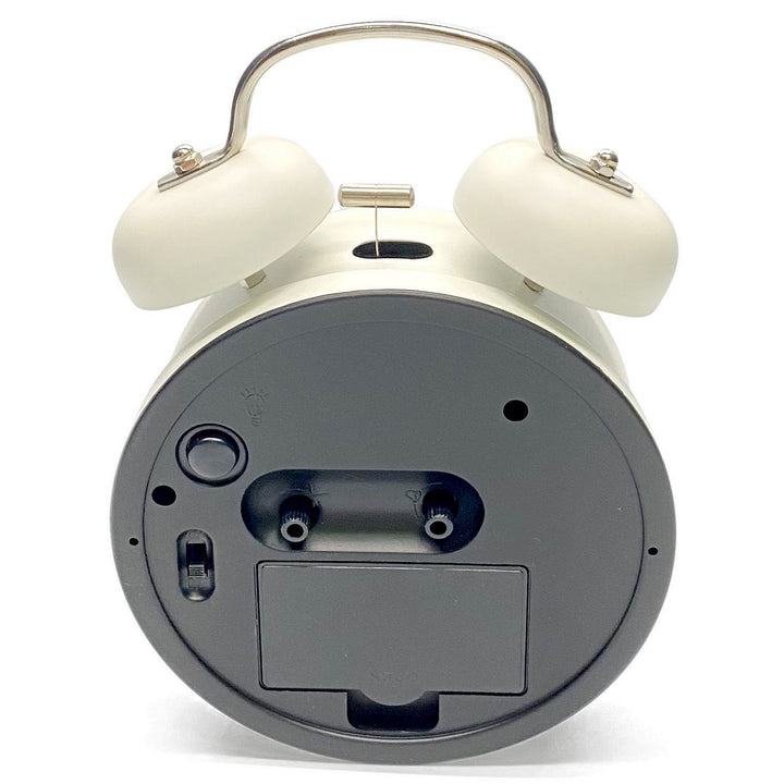 Victory Ricki Mechanical Twin Bell Alarm Clock Cream 17cm TGH-S39Cream 5