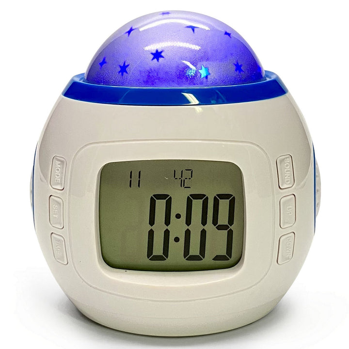 Victory Starry Sky Multifunctional Digital Desk Clock 11cm VGW-1038 10