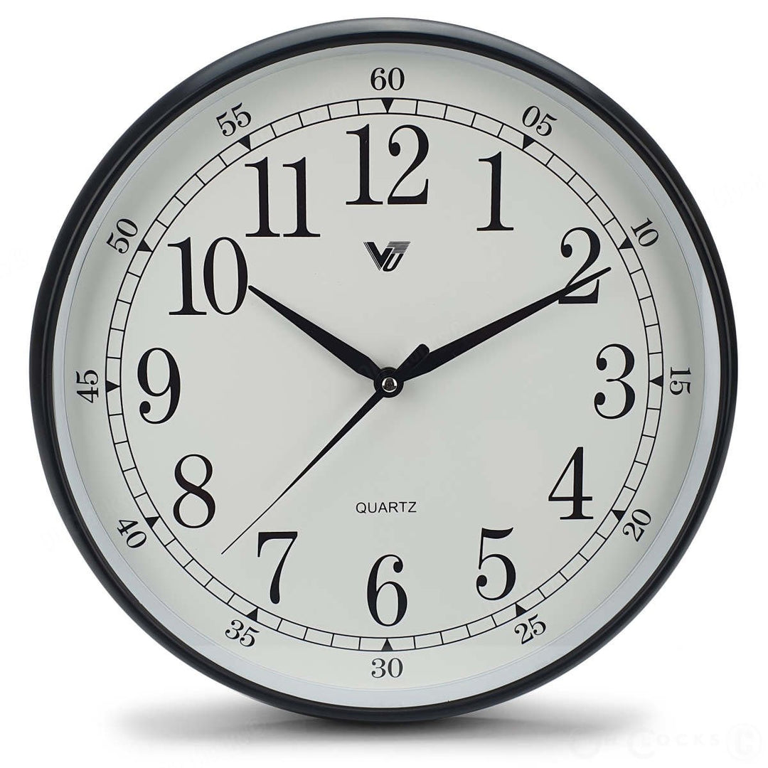 Victory Wyatt Wall Clock Black 33cm CWH 6228Black 3