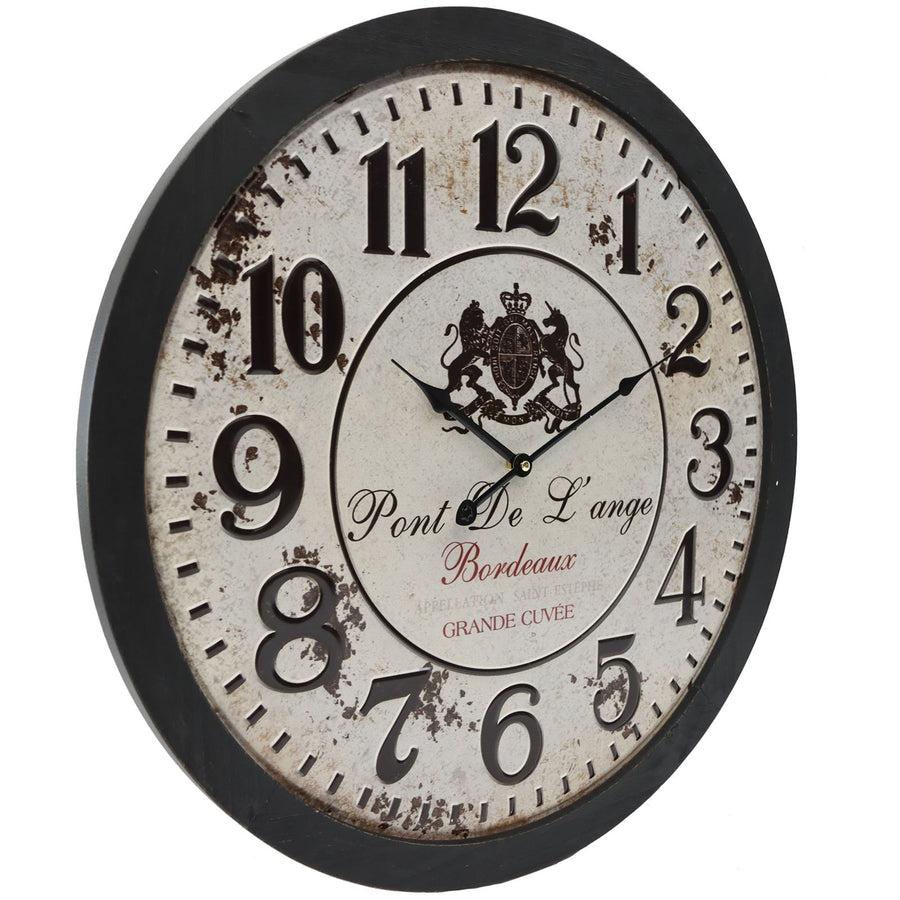 Yearn Pont De Lange Metal Wall Clock 60cm 24334CLK 1